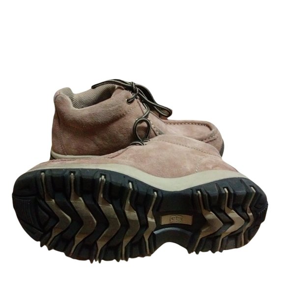 Route 66 Men's Suede Leather Light Brown Ankle Boots Size 4.5 - Picture 4 of 9